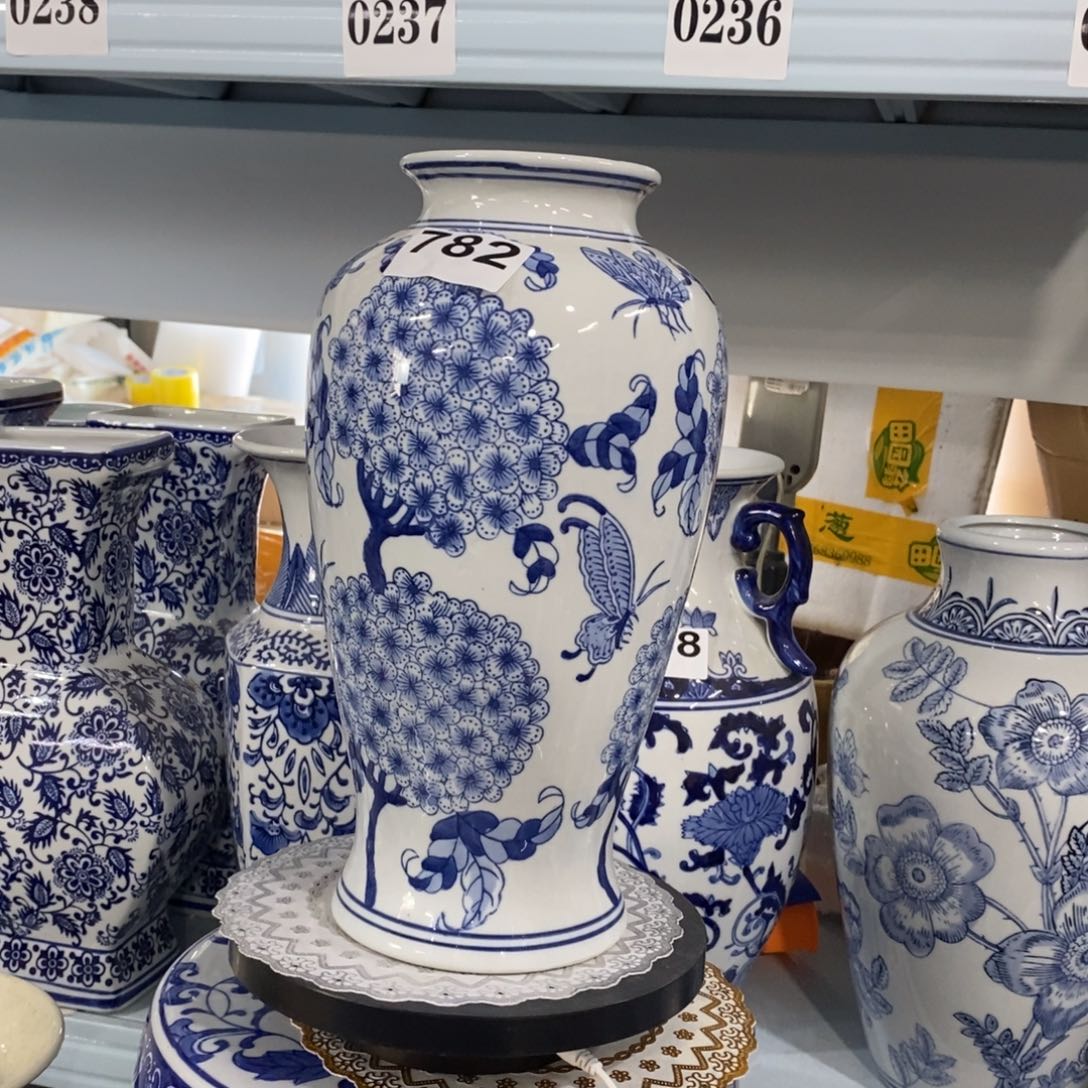 瓶楠*灵花瓶微瑕花瓶摆件