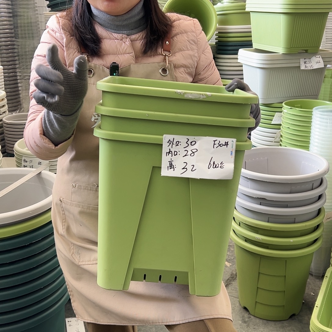 方盆F30#果绿色3个无托