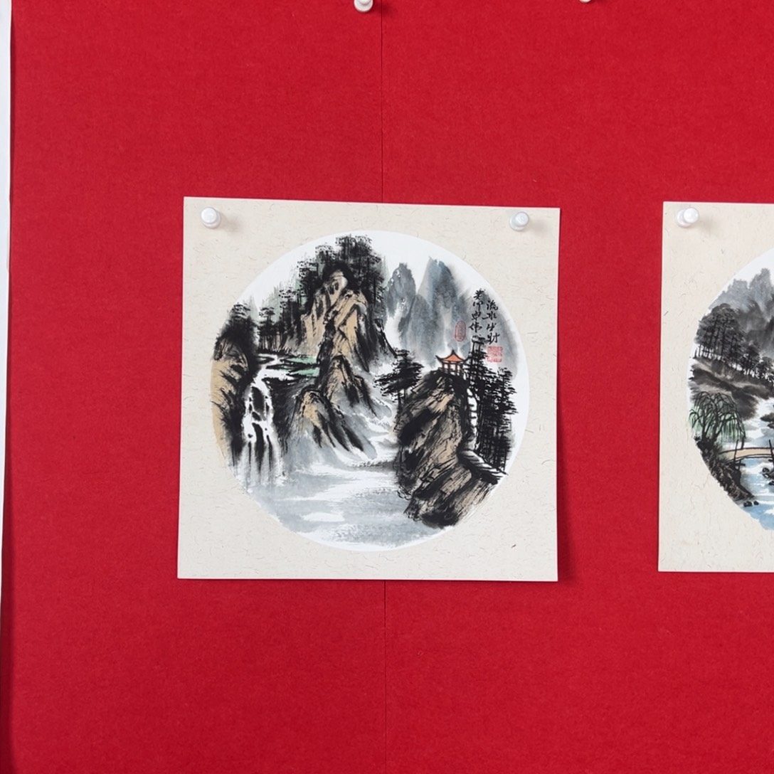 国画绘画国画作品