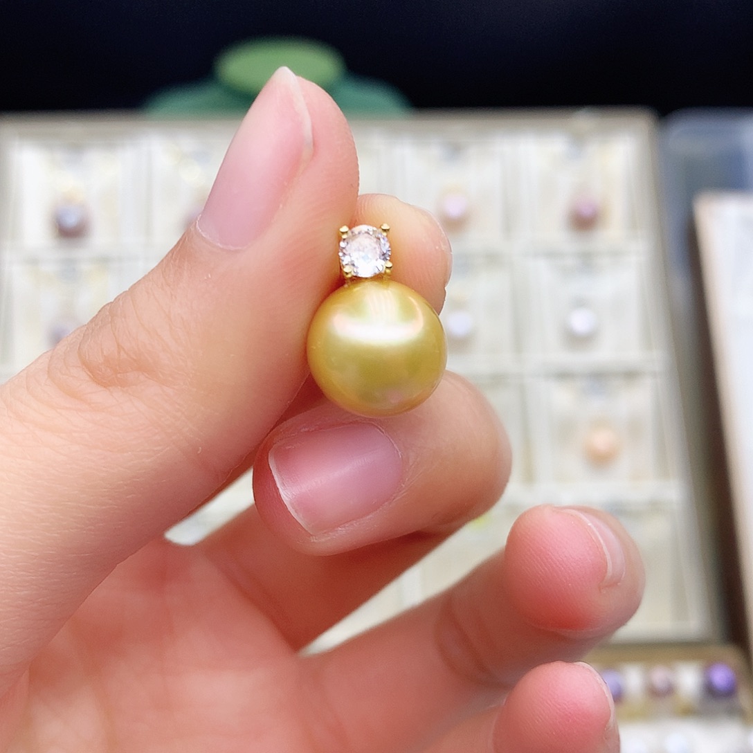 淡水珍珠颈饰合金