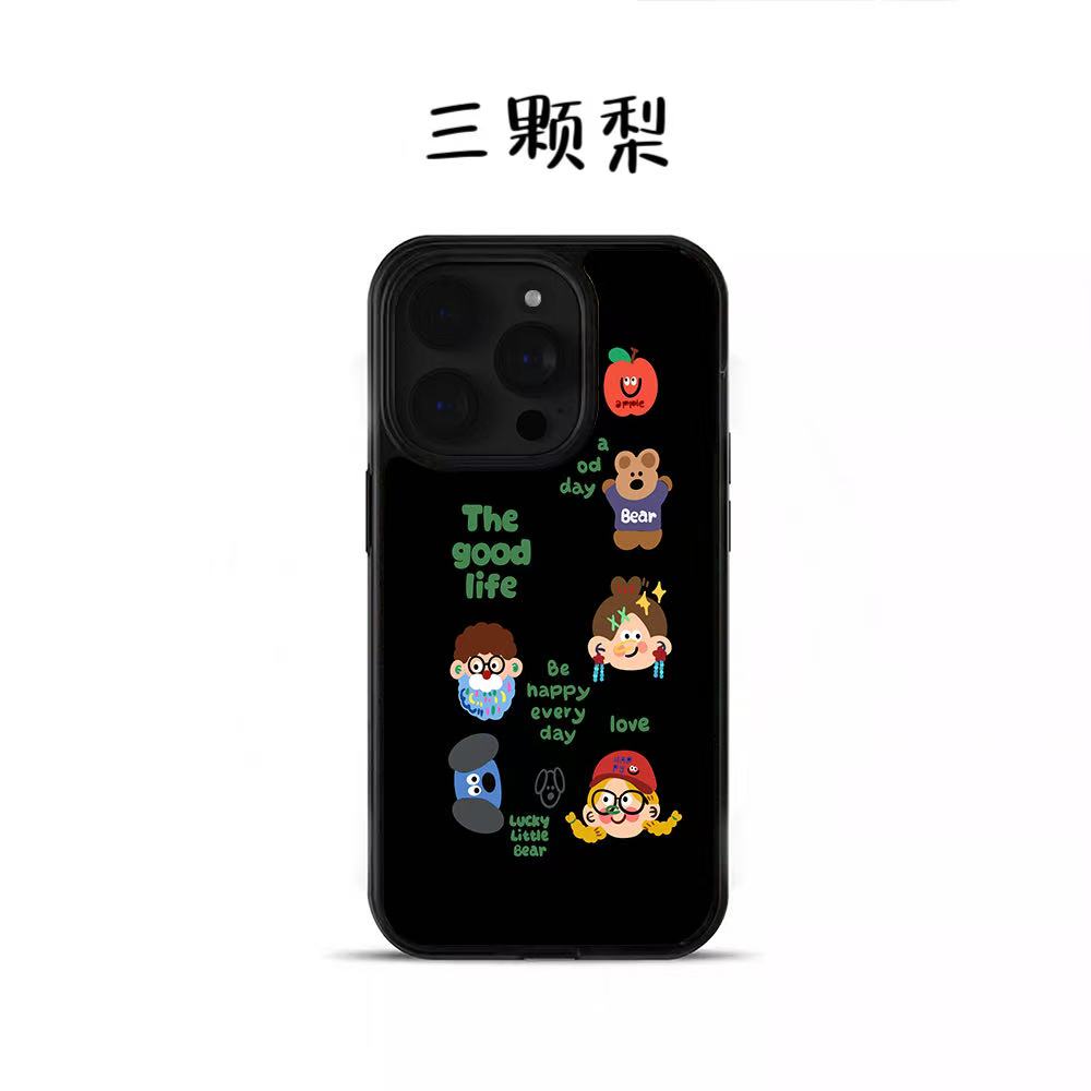 六小人物适用于苹果华为小米17/16/15/14/13/12软边硬背手机壳