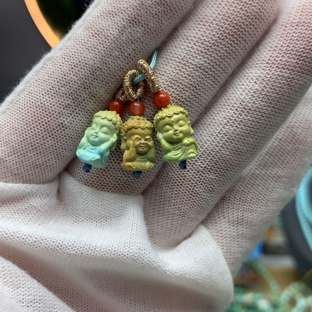 绿松石挂件未镶嵌