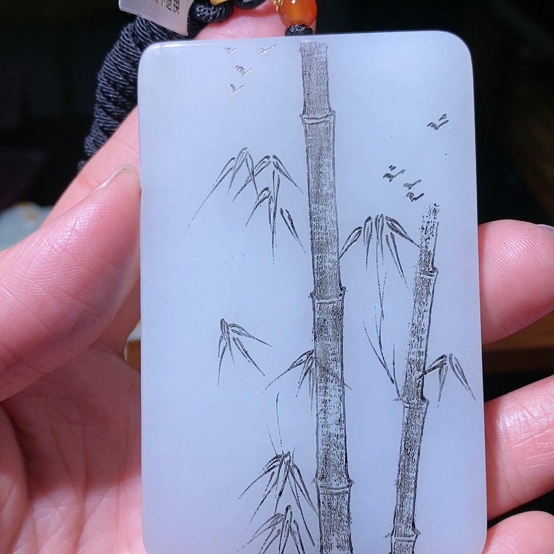 和田玉挂件未镶嵌