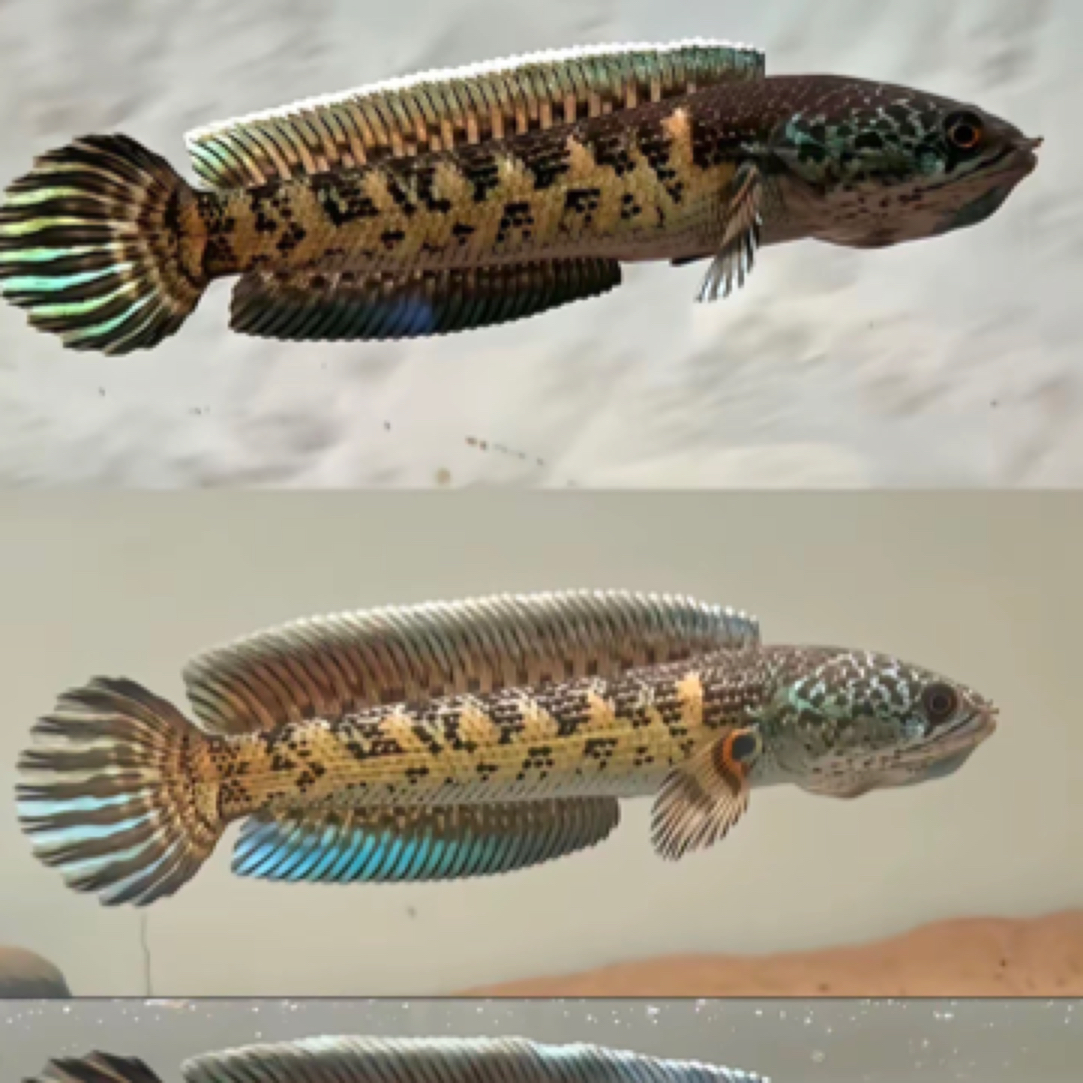 精品眼镜蛇雷龙鱼，雷龙专用