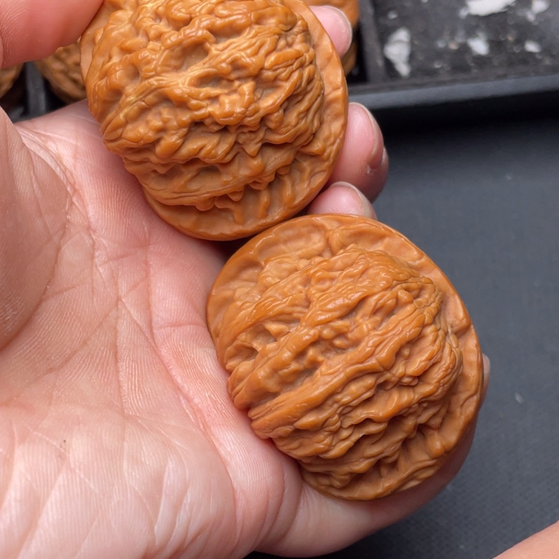 把件文玩核桃秦岭山脉