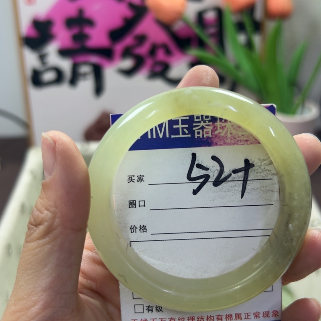 蛇纹石玉手镯未镶嵌205