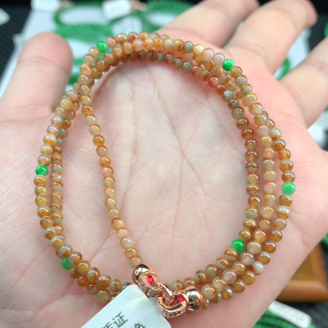 翡翠手链未镶嵌翡翠