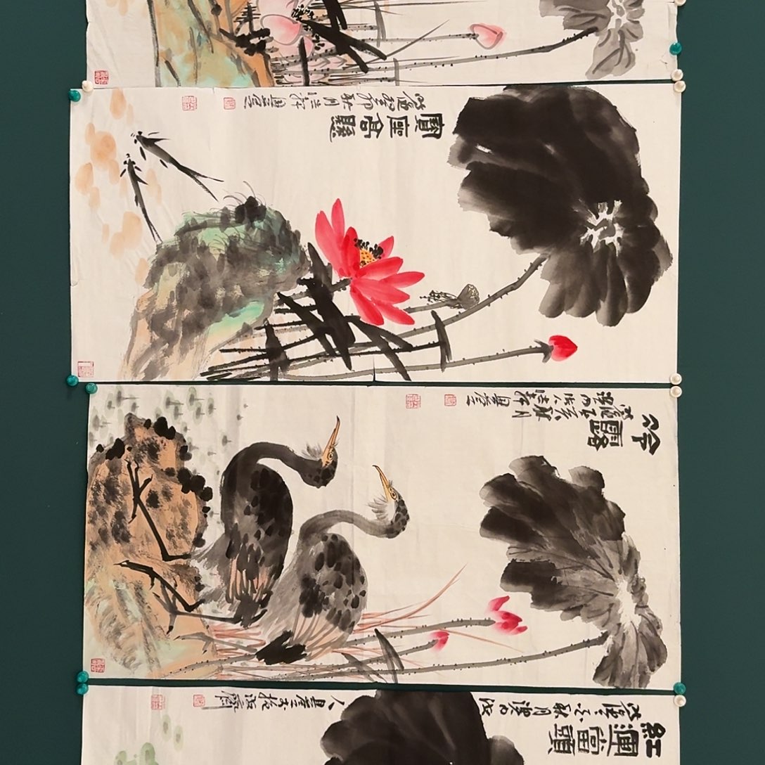 国画魏兴营老师的作品