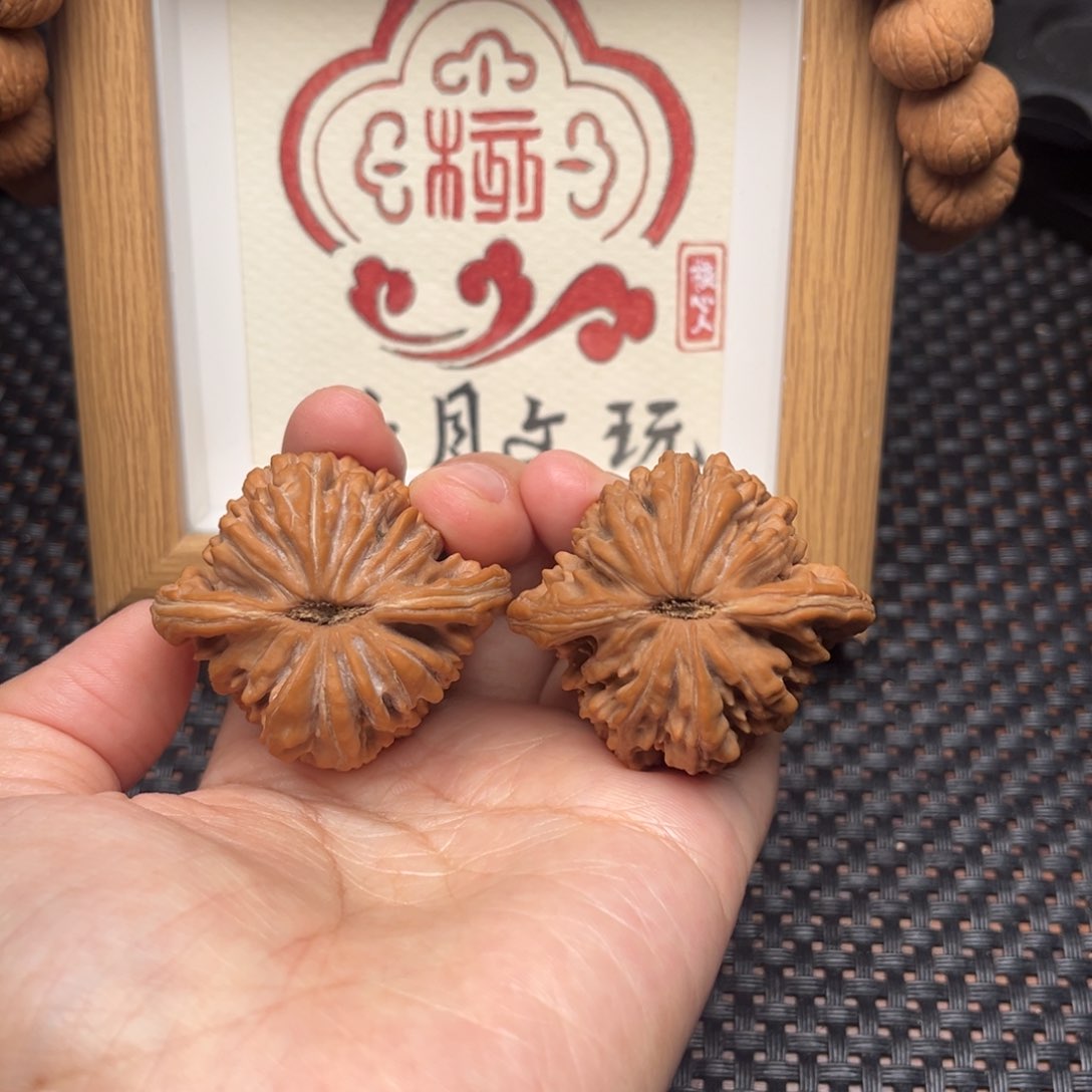 吊坠文玩核桃四座楼44尺