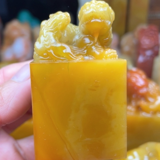 老挝石质地細膩光滑篆刻写字刀感十足