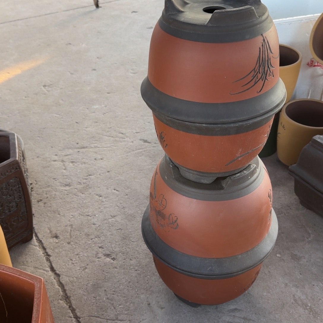 花盆紫砂口径18.12/14.10口径