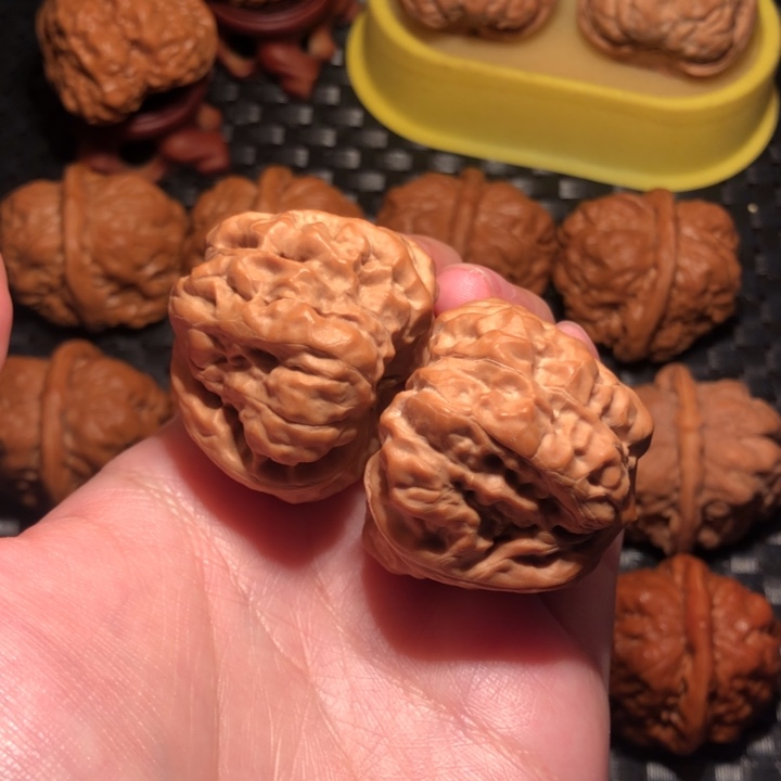 文玩核桃把件38超大腿