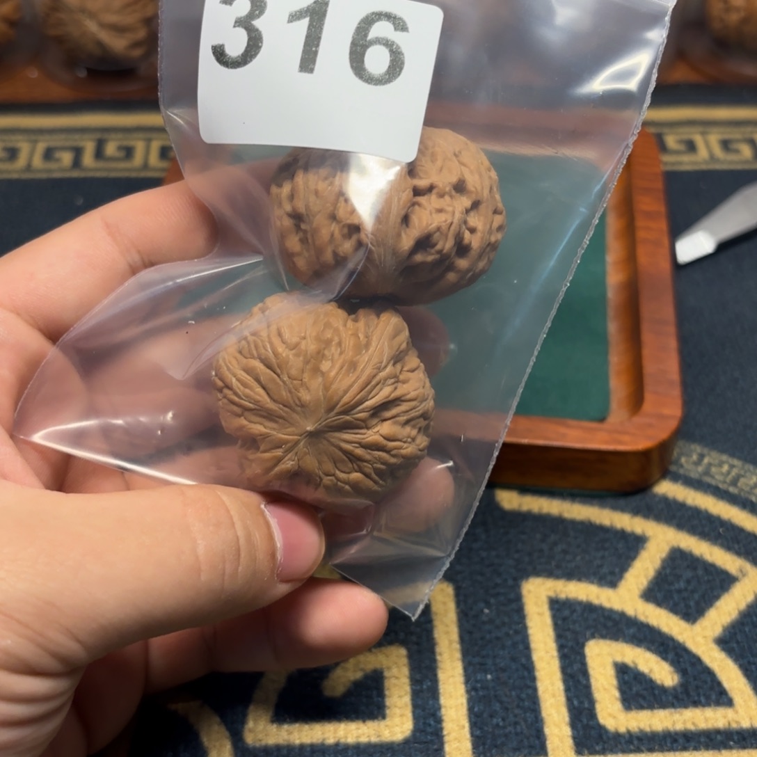 吊坠文玩核桃铁锤316