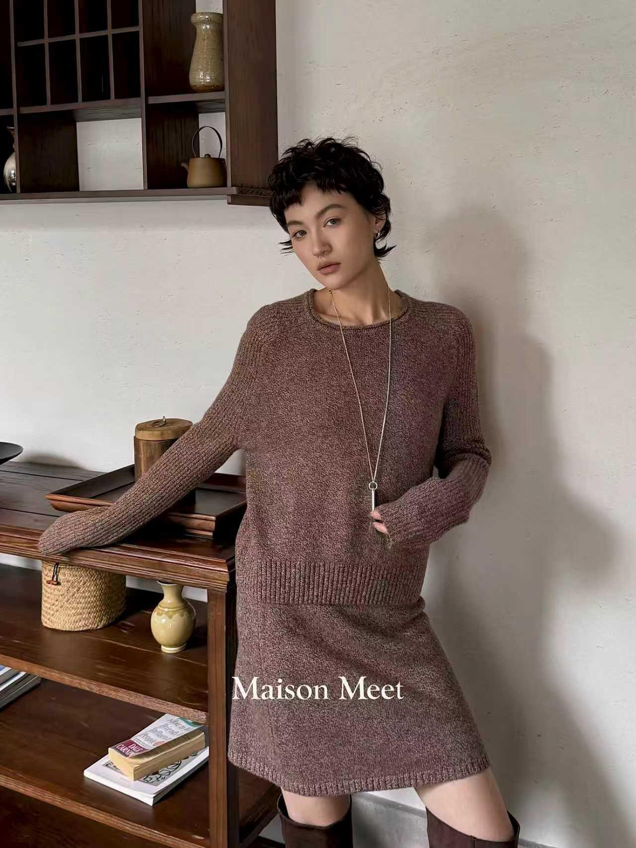 杨杨 梅森-6029一百Y毛极简老钱上衣