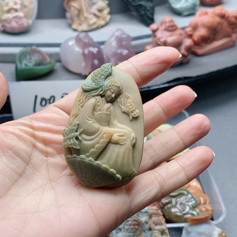 【闪购商品】未镶嵌吊坠定制石英质玉