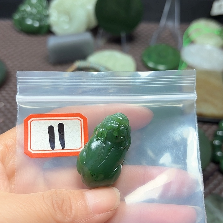 和田玉珠宝半成品未镶嵌