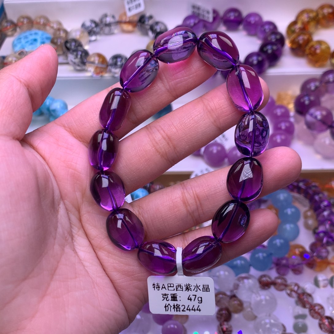 水晶手链未镶嵌手链