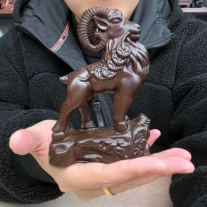 乌木类端景台小李子红木工艺品