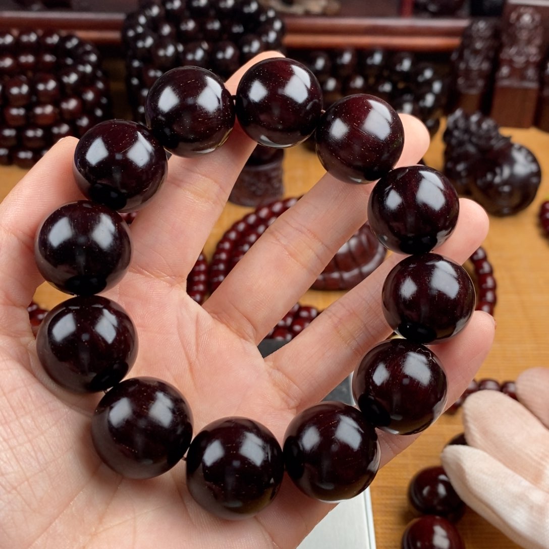 小叶紫檀手串/手链然**后2.0