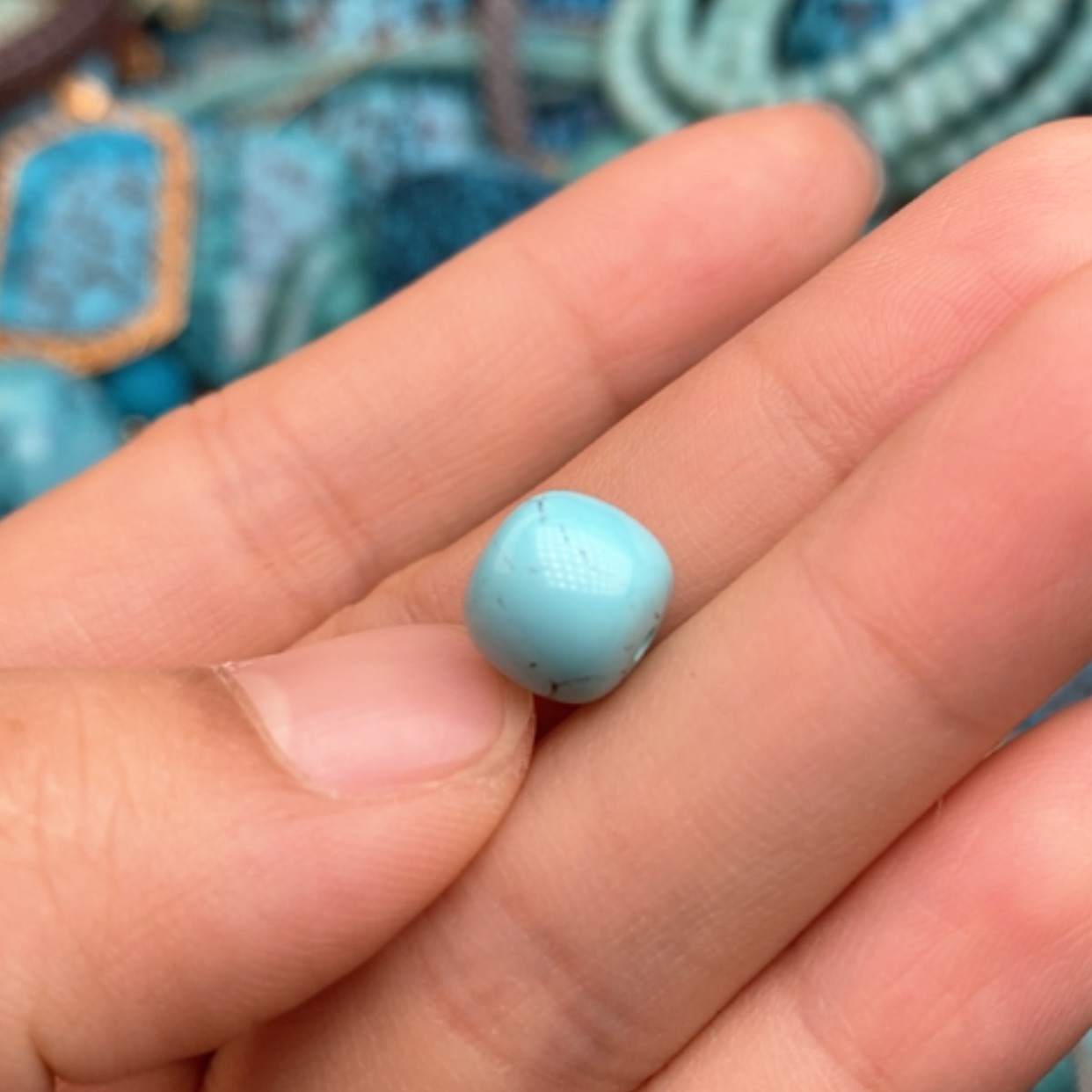 【闪购商品】绿松石珠宝半成品未镶嵌