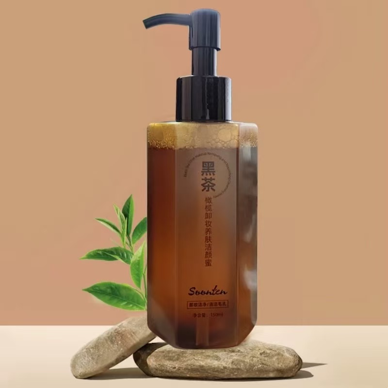Soonten 黑茶橄榄卸妆养肤洁颜蜜柔和亲肤清洁保湿泡沫 150ml