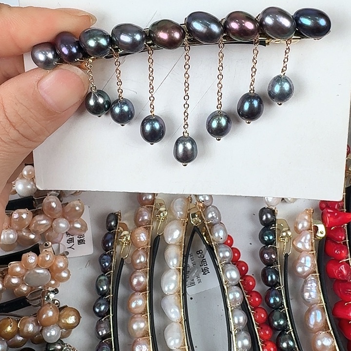 未镶嵌淡水珍珠发饰