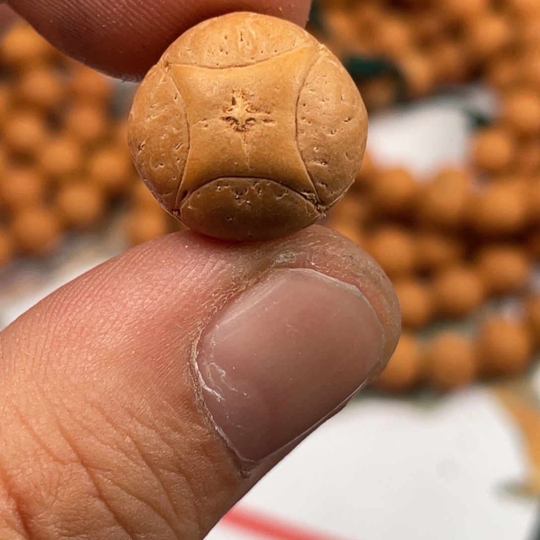 凤眼菩提吊坠17麒麟头