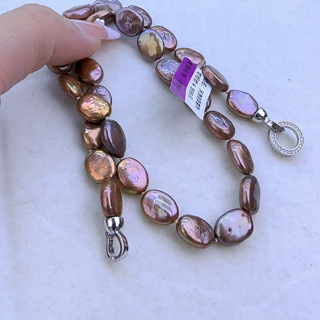 未镶嵌项链定制64淡水珍珠