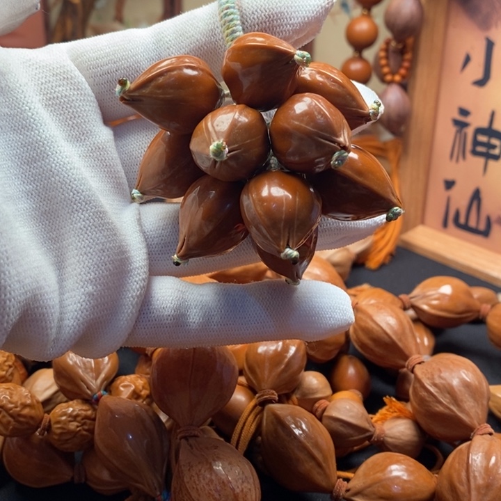 橄榄核手串/手链葡萄挂件