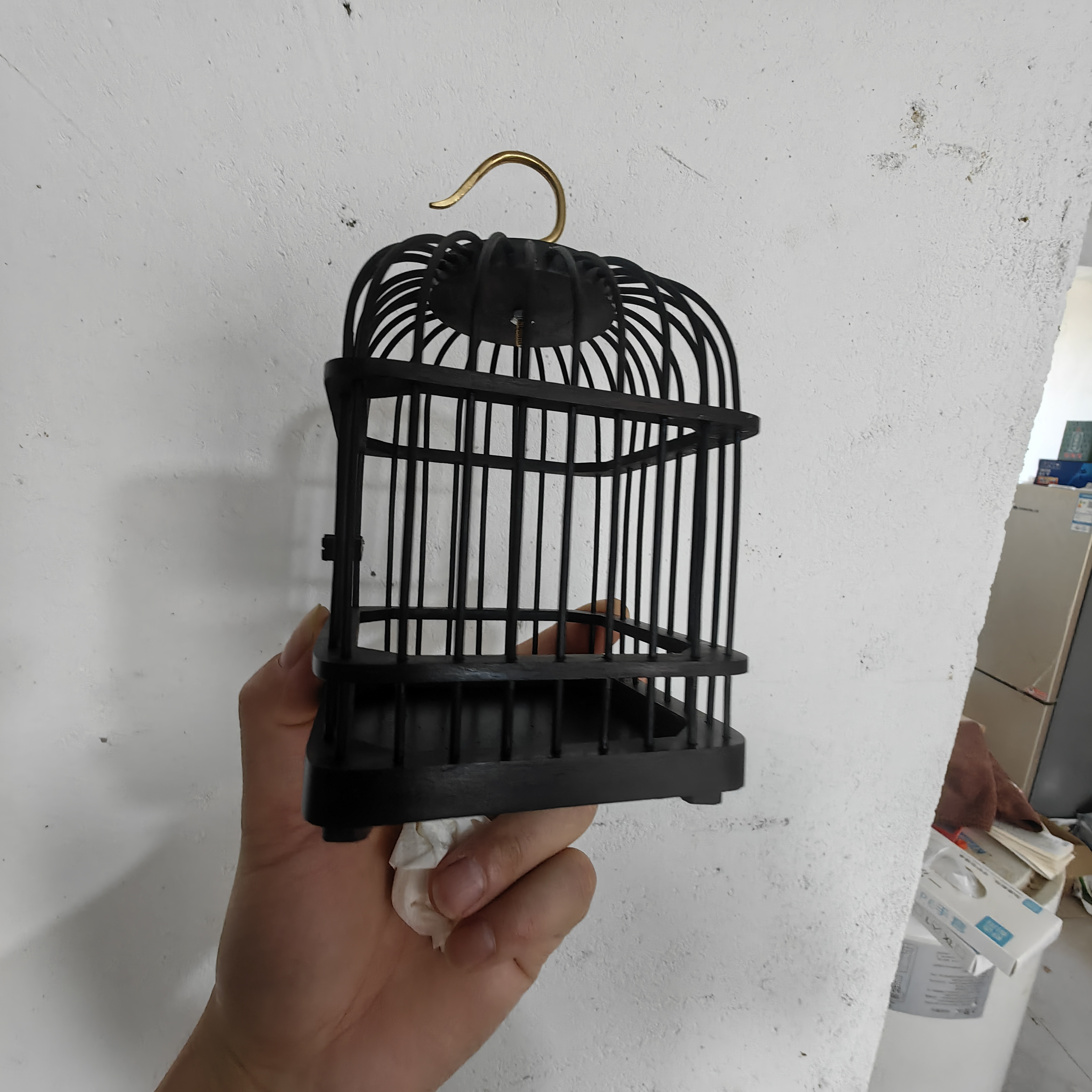 老红木葫芦蝈蝈笼迷你鸟笼蝈蝈笼蝈蝈笼子批发饲养木质木制