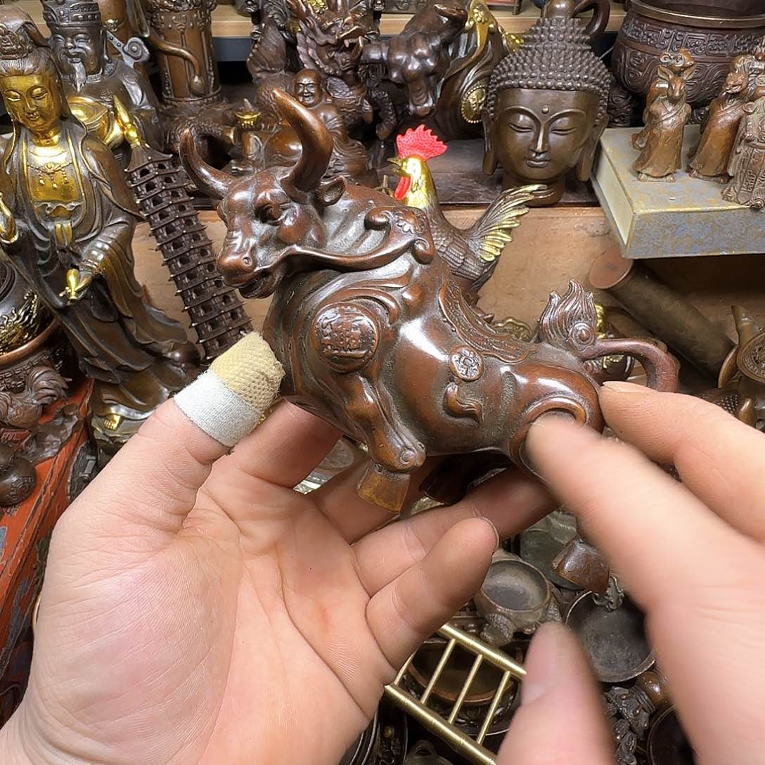 铜器摆件文玩装饰