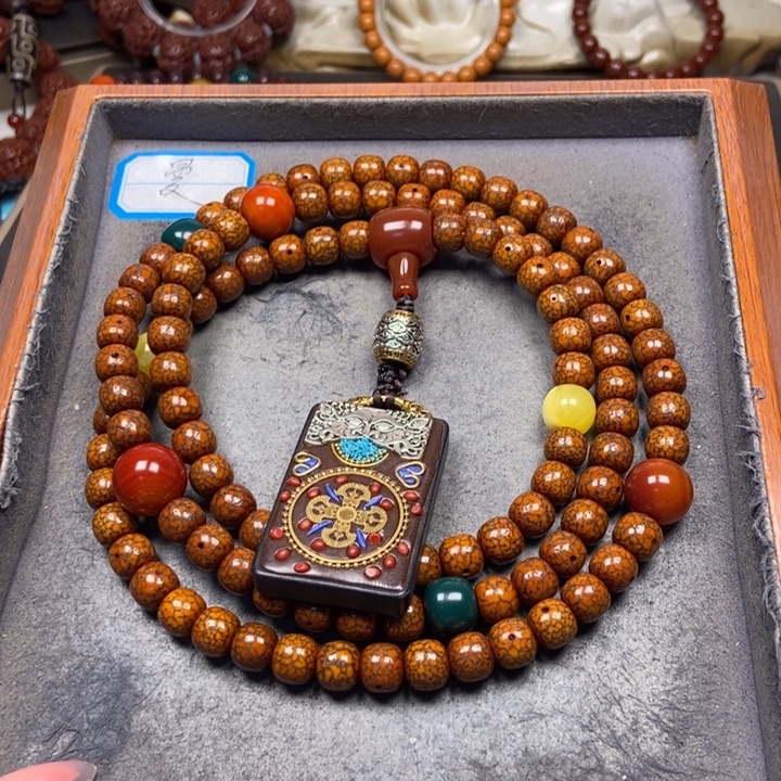 星月菩提吊坠菩提