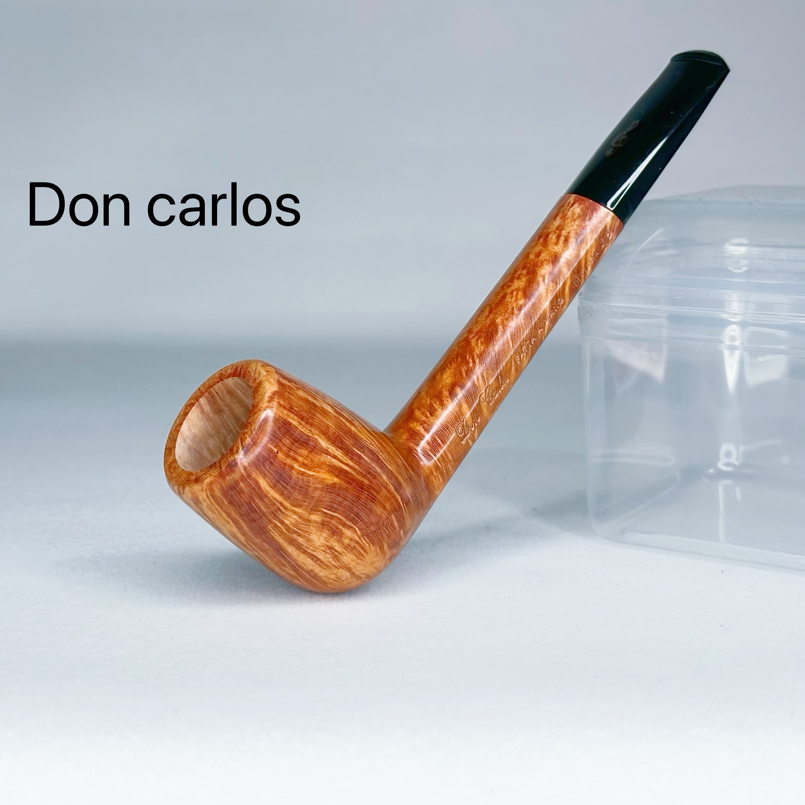 意大利音乐家 双音符加拿大人斗型石楠木手工烟斗