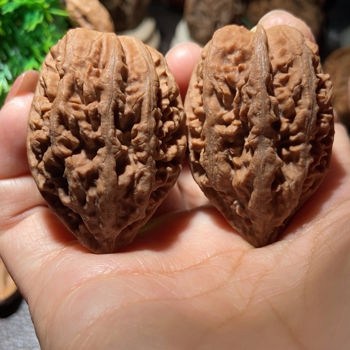 把件文玩核桃东北楸子小雪225