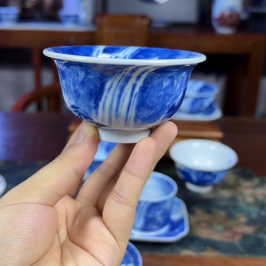 国一王老师手绘山水