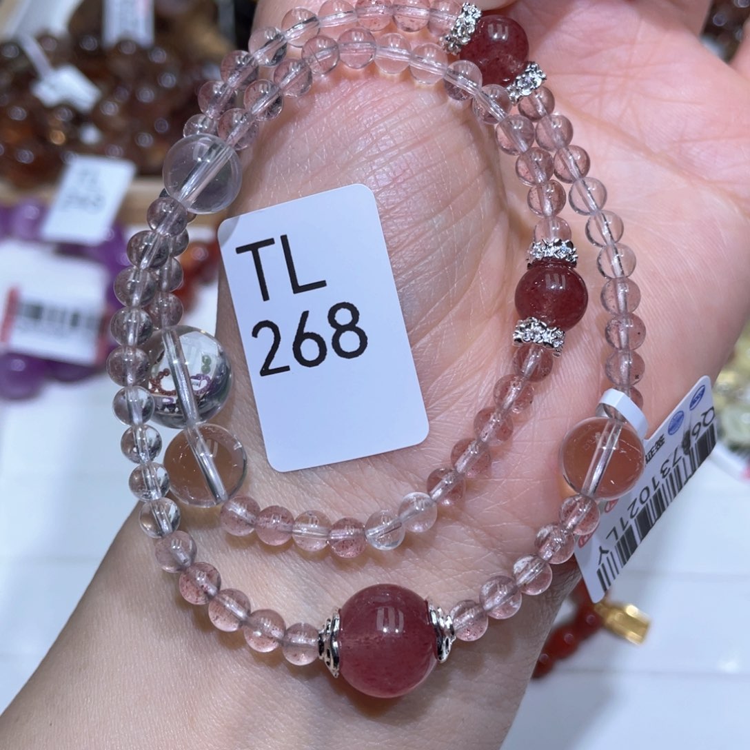 水晶手链未镶嵌手串