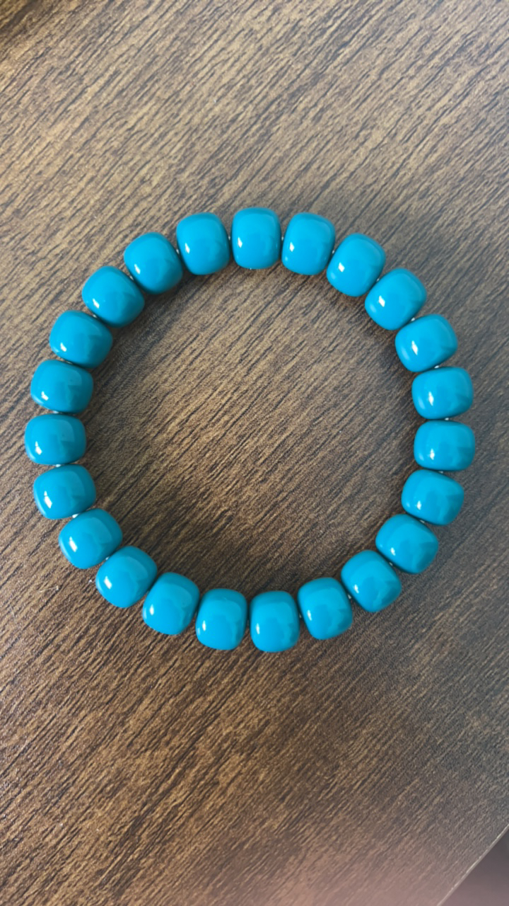 精品绿松石老型手串