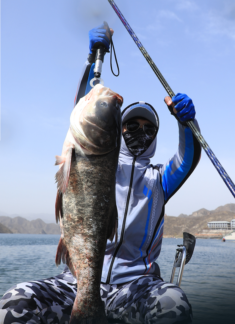 2025新款【川江焰】轻量大物钢筋杆6H8H19调主攻鲢鳙青鱼草鱼全能战