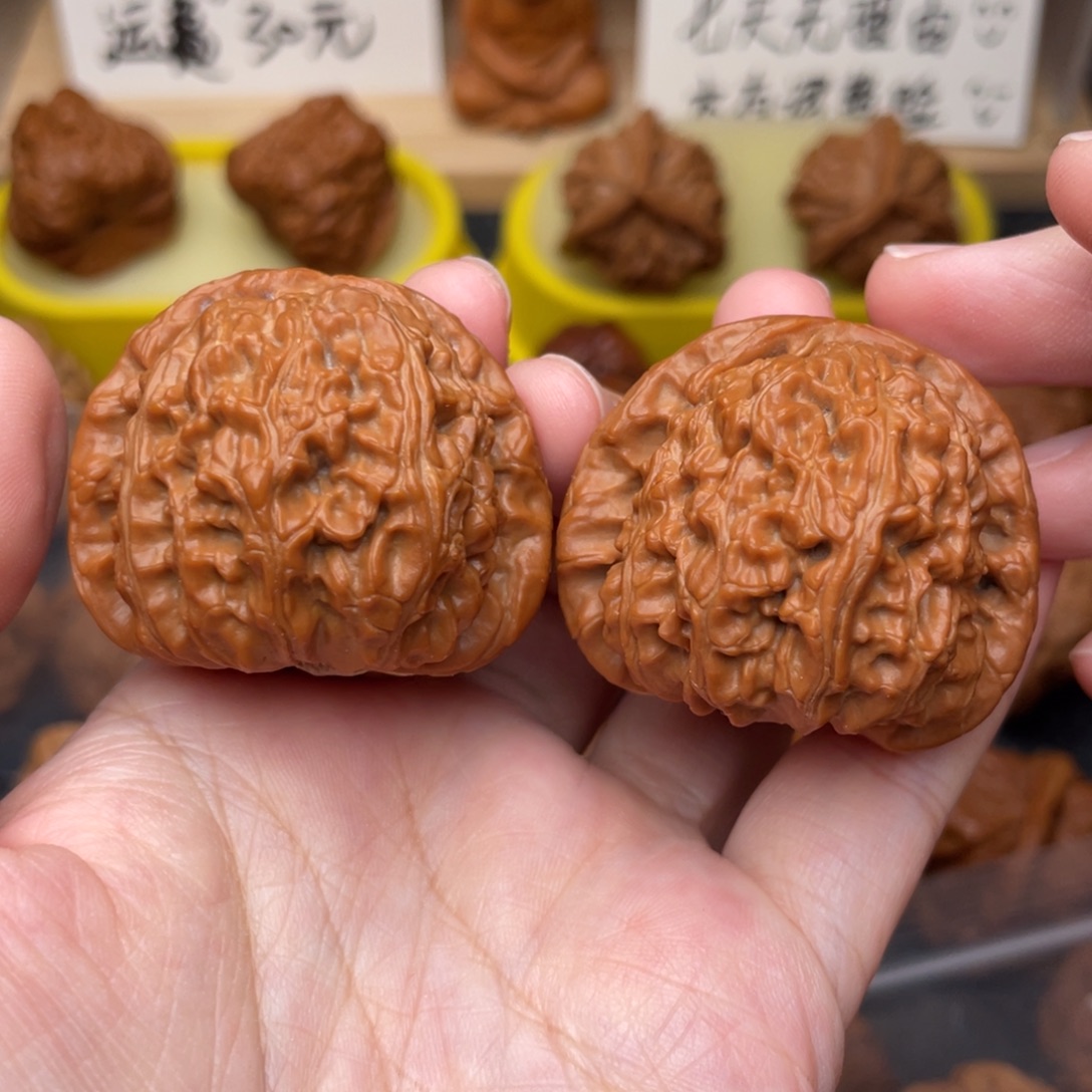 文玩核桃把件狮子41