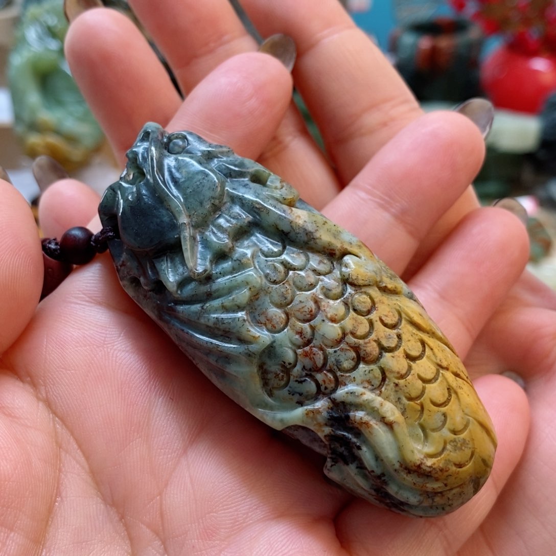 透闪石质玉手把未镶嵌