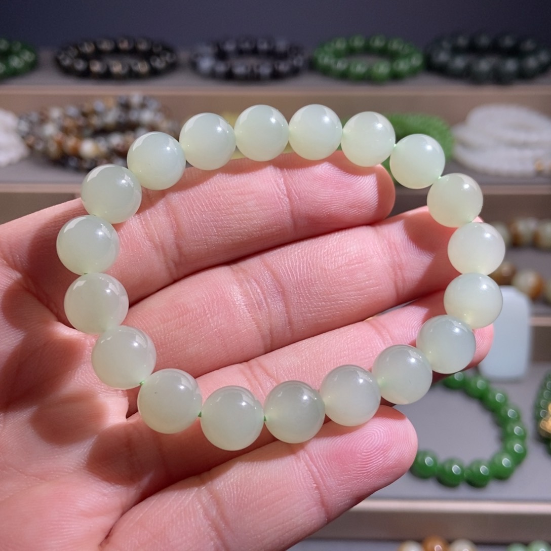 和田玉手链未镶嵌