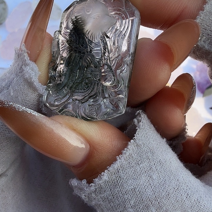*****水晶车挂未镶嵌水晶
