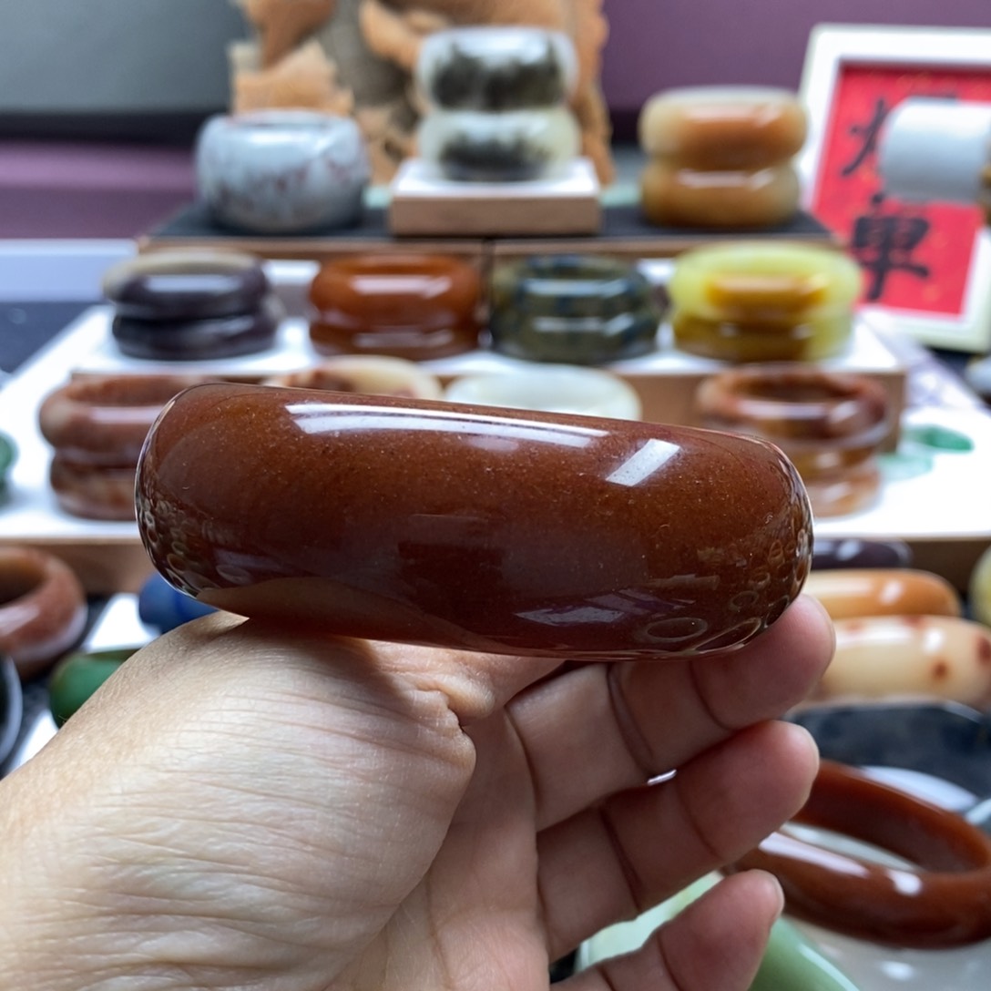 石英质玉手镯未镶嵌晨*妈