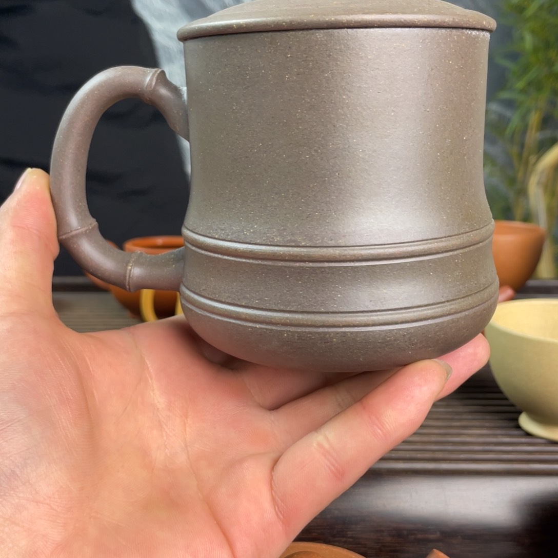 紫砂茶壶四底盖杯气