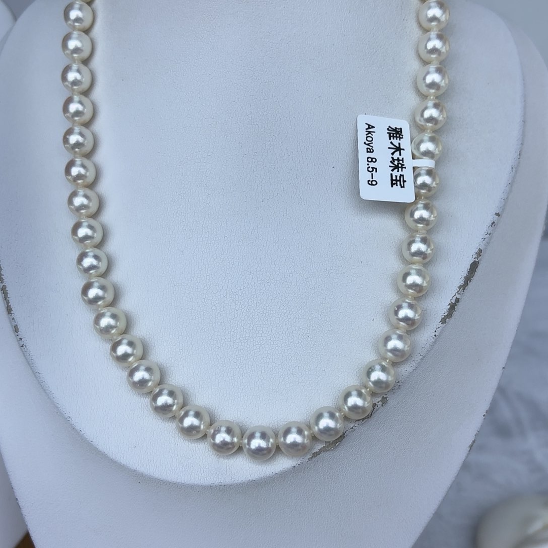 海水珍珠颈饰银S925镶嵌