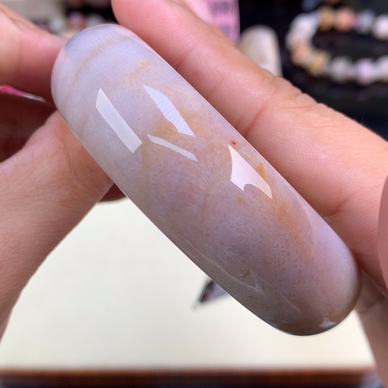 【闪购商品】颈饰未镶嵌硅化珊瑚（珊瑚玉）29号精美凤尾59.9圈