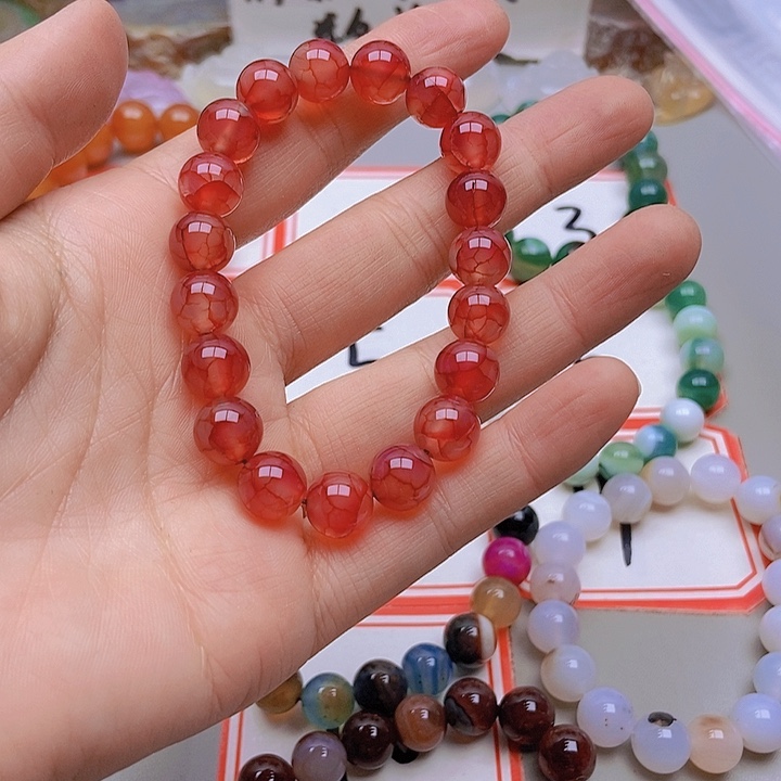 【闪购商品】未镶嵌玛瑙/玉髓珠宝半成品明**性