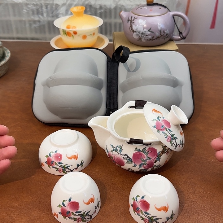 颜瓷闪购商品链接九桃套装