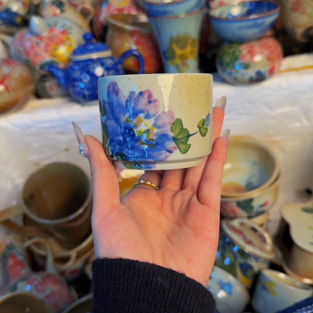 瓷片景德镇陶瓷手工手绘