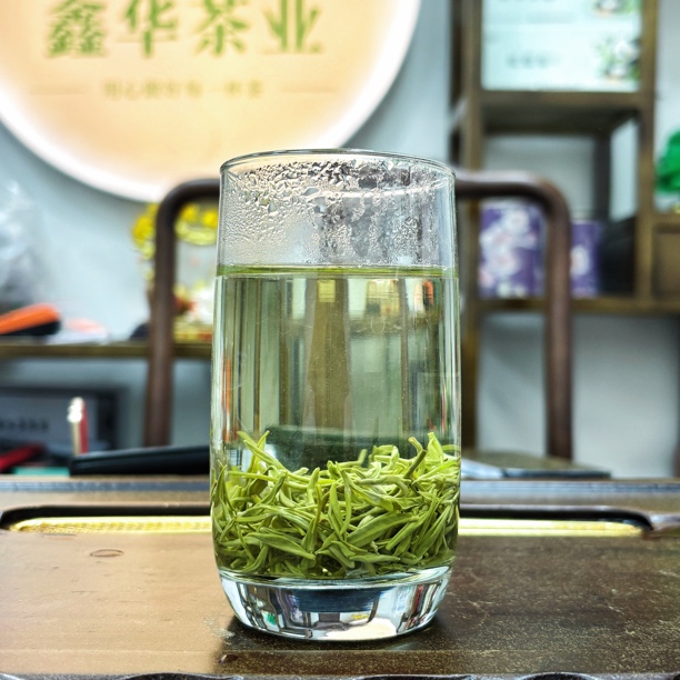 四川雅安蒙顶山绿茶新茶雨前精选选芯芯子清爽回甘